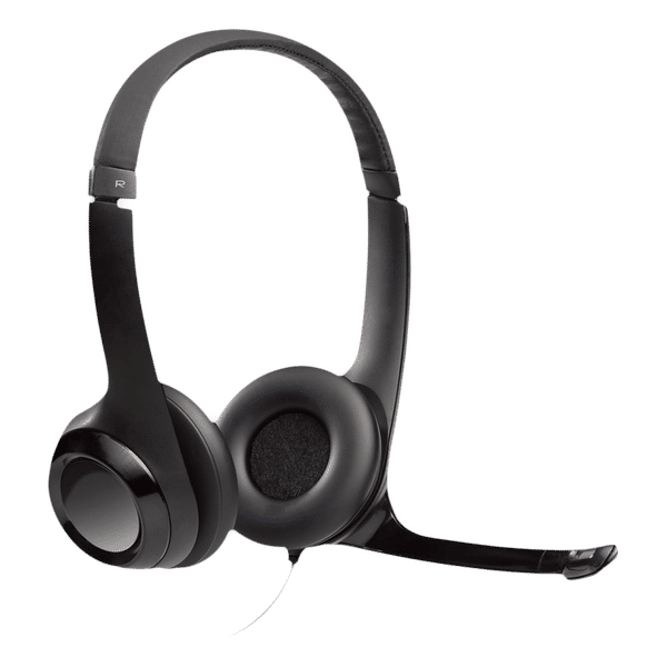 Logitech computer hotsell headset with microphone